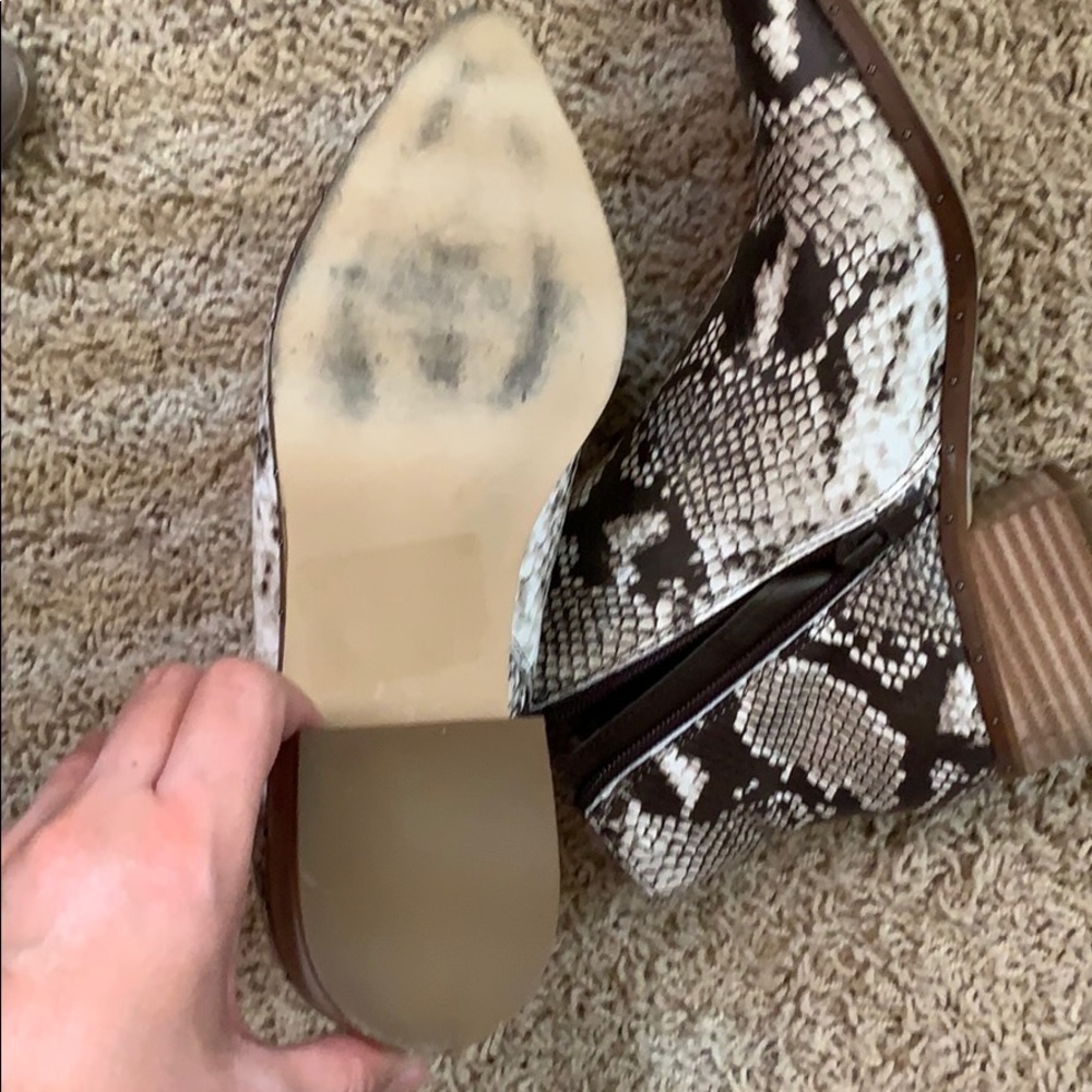 Snake Print Bootie - image 7